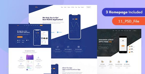 Xilo - App Landing Page icon