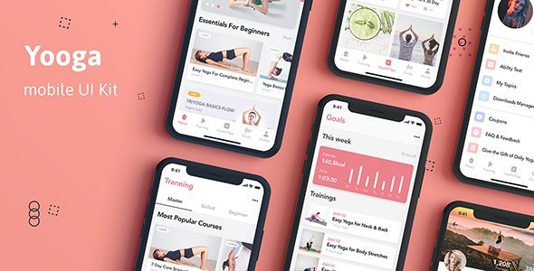 Yooga - Health and Fitness UI Kit for Adobe XD icon