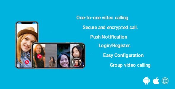 AeroMeet - Flutter Video Conference And One to One chat App for Android And iOS Flutter Chat &amp; Messaging Mobile App template