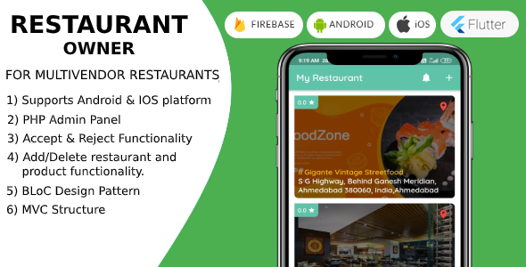 Store Owner application on flutter dart. icon