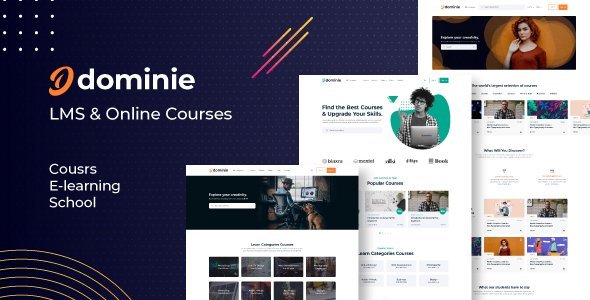 Dominie - Online Education Courses HTML Template icon