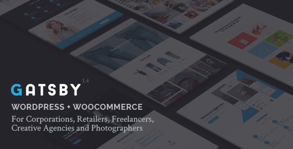 Gatsby - WordPress + eCommerce Theme