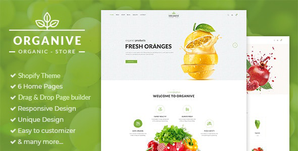 Organive – Responsive Shopify Theme