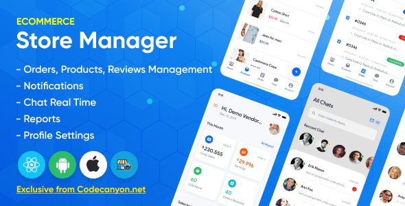 Store Manager - React Native Application for Wordpress Woocomerce. icon