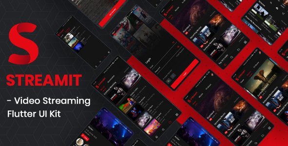 Streamit - Flutter Video Streaming UI Kit icon
