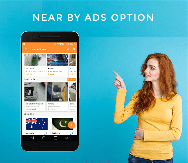 near by ad search