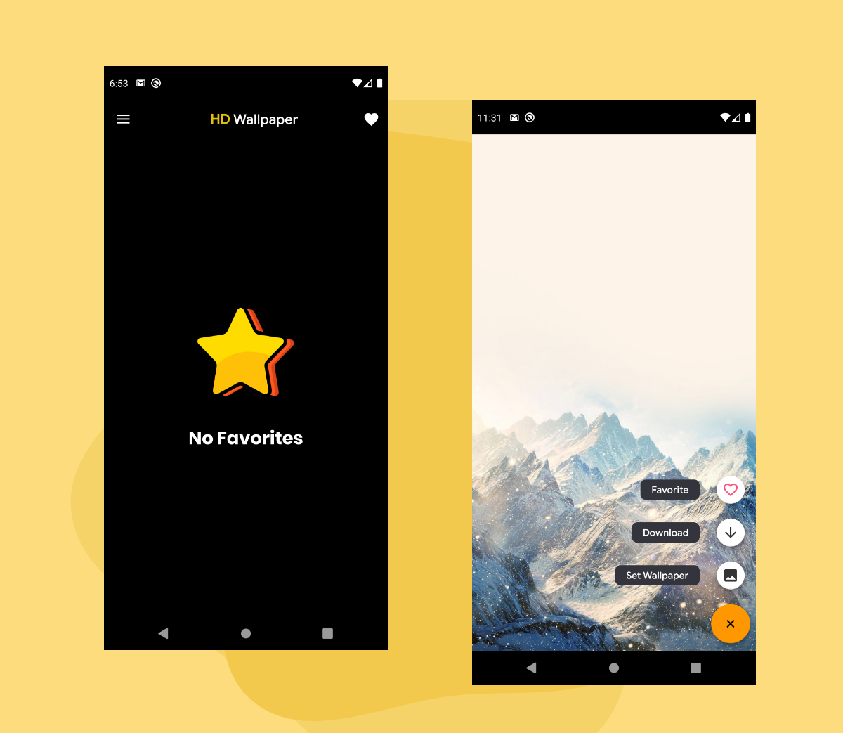 HD Wallpaper Android app with Firebase Backend, Admob and Facebook Ads -  