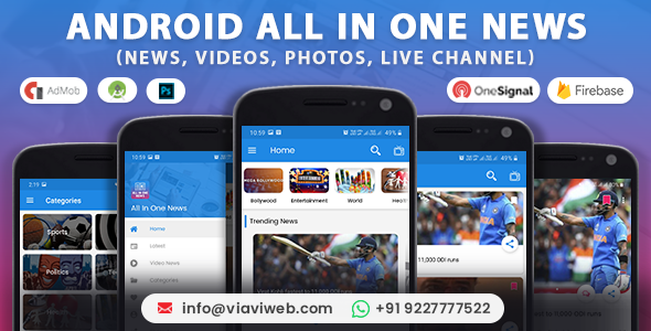 All In One News (News, Videos, Photos, Live Channel) icon