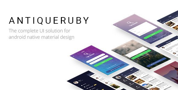 Antiqueruby - Android Material Design UI Components icon