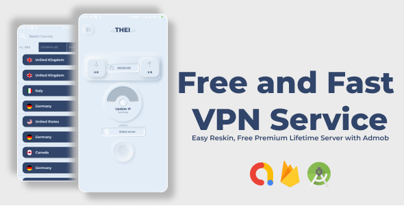 Atheia VPN Best Secure & Free premium VPN lifetime with admob