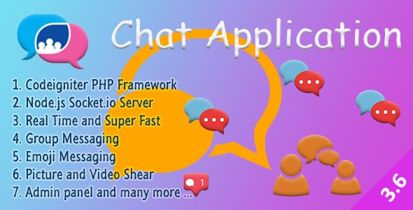 Chat Manager - Codeigniter ( Socket.io) Node.js Android Chat &amp; Messaging Mobile App template