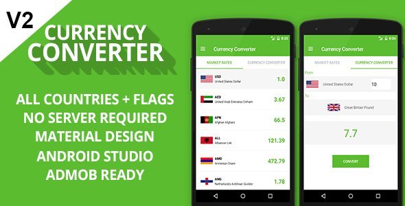 Currency Converter + Admob Ready icon