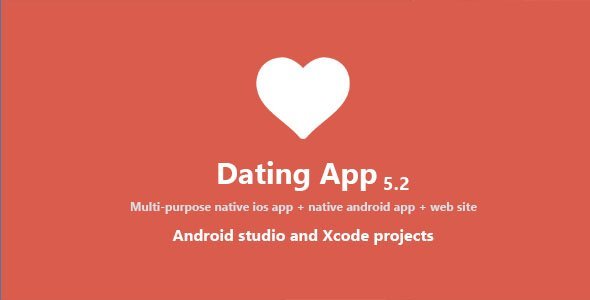 Dating App - web version, iOS and Android apps icon