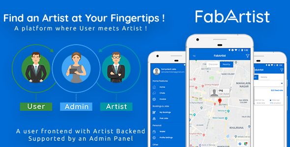 Hire for Work - Fab Artist Android icon