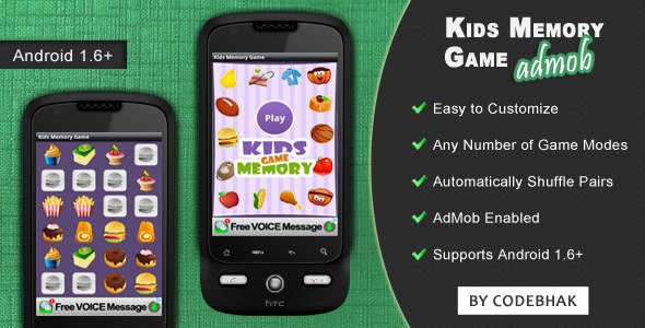 Kids Memory Game with AdMob icon