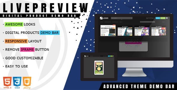LivePreview - Theme Demo Bar for WordPress icon
