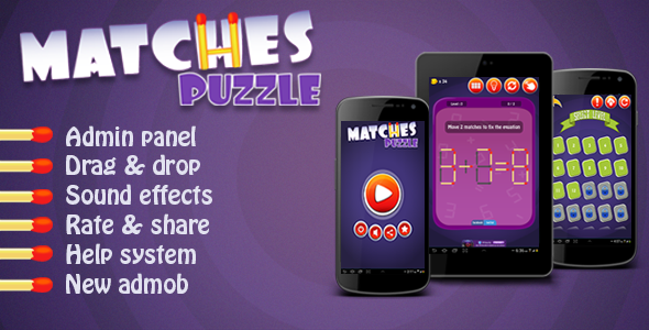 Matches Puzzle - Android Game icon