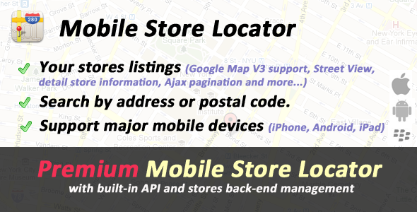 Mobile Store Locator icon