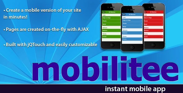 Mobilitee -- Mobile App Creator icon