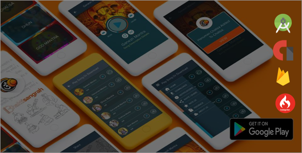 Online + Offline Android Audio Player icon