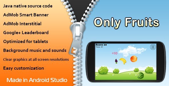 Only Fruits Game with AdMob and Leaderboard icon