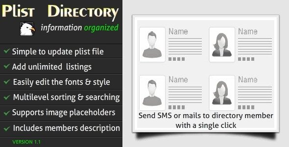 PList Directory With Multilevel Search & Sorting