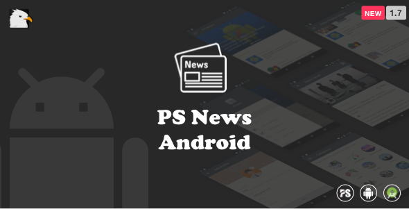 PSNews (Multipurpose Android News Application With Google Material Design) v1.7 icon