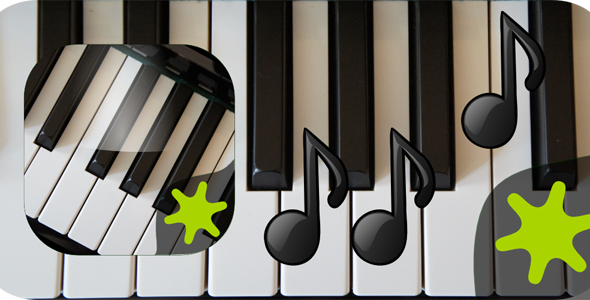 Piano Instrument Application with Admob icon