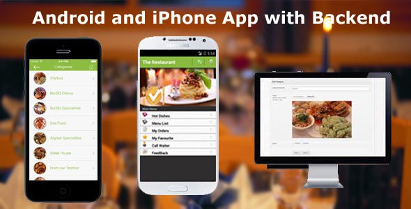 Restaurant Order Mobile App - Android & iOS icon