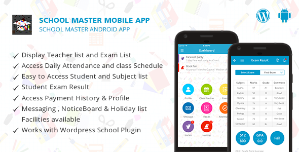 School Master Mobile App for Android icon