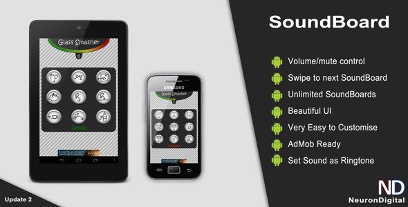 SoundBoard - Your Sound Effect Mixer Android Music &amp; Video streaming Mobile App template