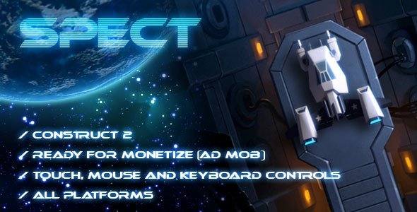 Spect Android Game Mobile App template