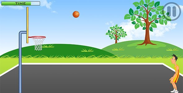 Street Basketball with AdMob and Leaderboard icon