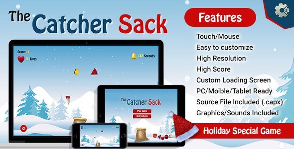 The Catcher Sack - HTML5 Game icon
