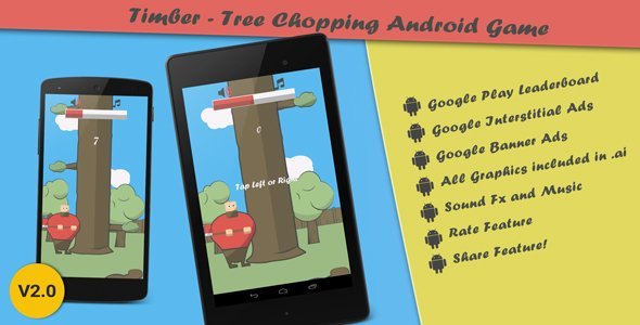 Timber - Tree Chopping Android Arcade Game icon