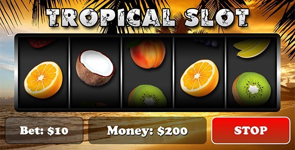Tropical Slot with AdMob