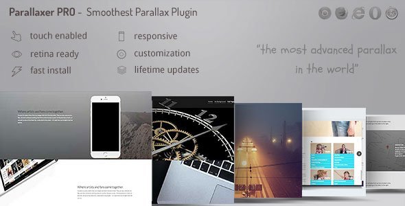 Ultimate Parallax Addon with Layers - Parallaxer for WPBakery Page Builder ( Visual Composer ) Android  Mobile App template