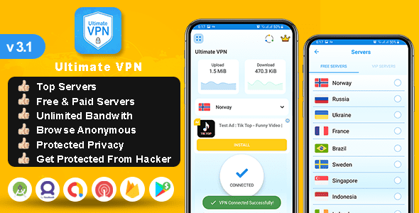 Ultimate VPN & Security unblock Proxy | Super Secure VPN icon
