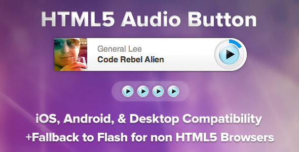 Universal HTML5 Audio Player icon