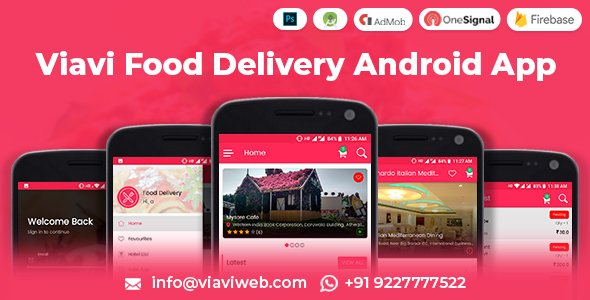 Viavi Food Delivery Android App icon