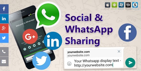 WhatsApp & Social Sharing icon