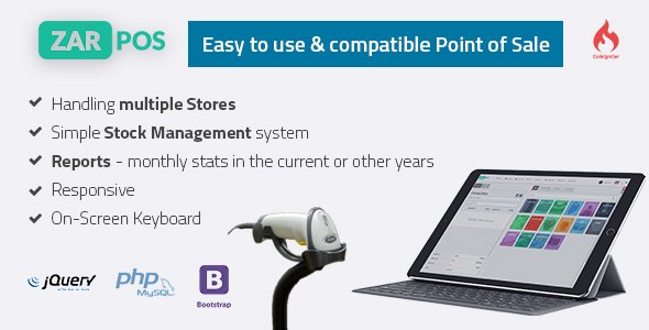 Zar POS - point of sale web application