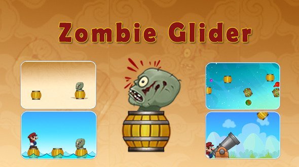 Zombie Glider Game With AdMob icon