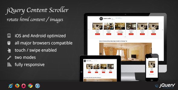 jQuery Content Scroller DZS icon