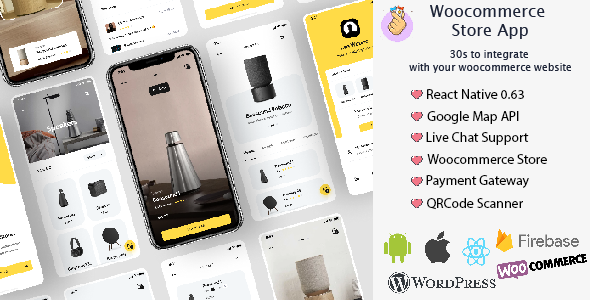 React Native Woocommerce Store App icon