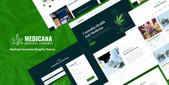 Medicana - Medical Cannabis Shopify Theme icon