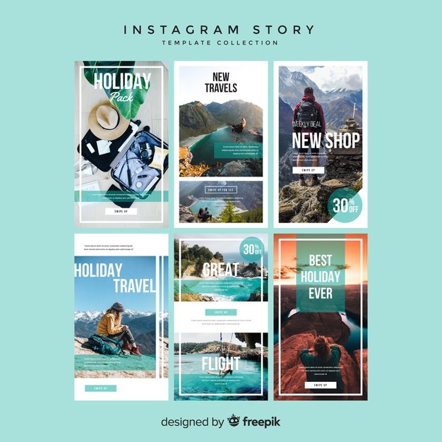 Instagram story template