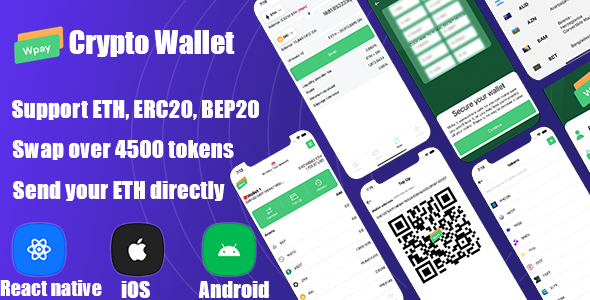 React Native - Definance Crypto Wallet Ethereum, ERC20 icon