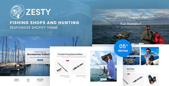 ZestyFish - Fishing Shop Responsive Shopify Theme icon