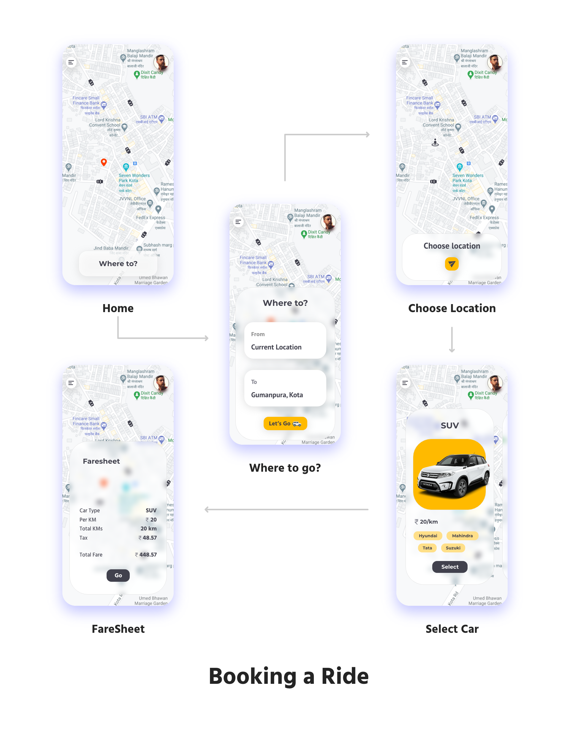 Trippy Taxi React Native Complete Taxi App - 15